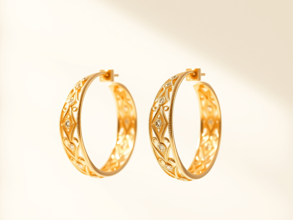 Types of hoop earrings